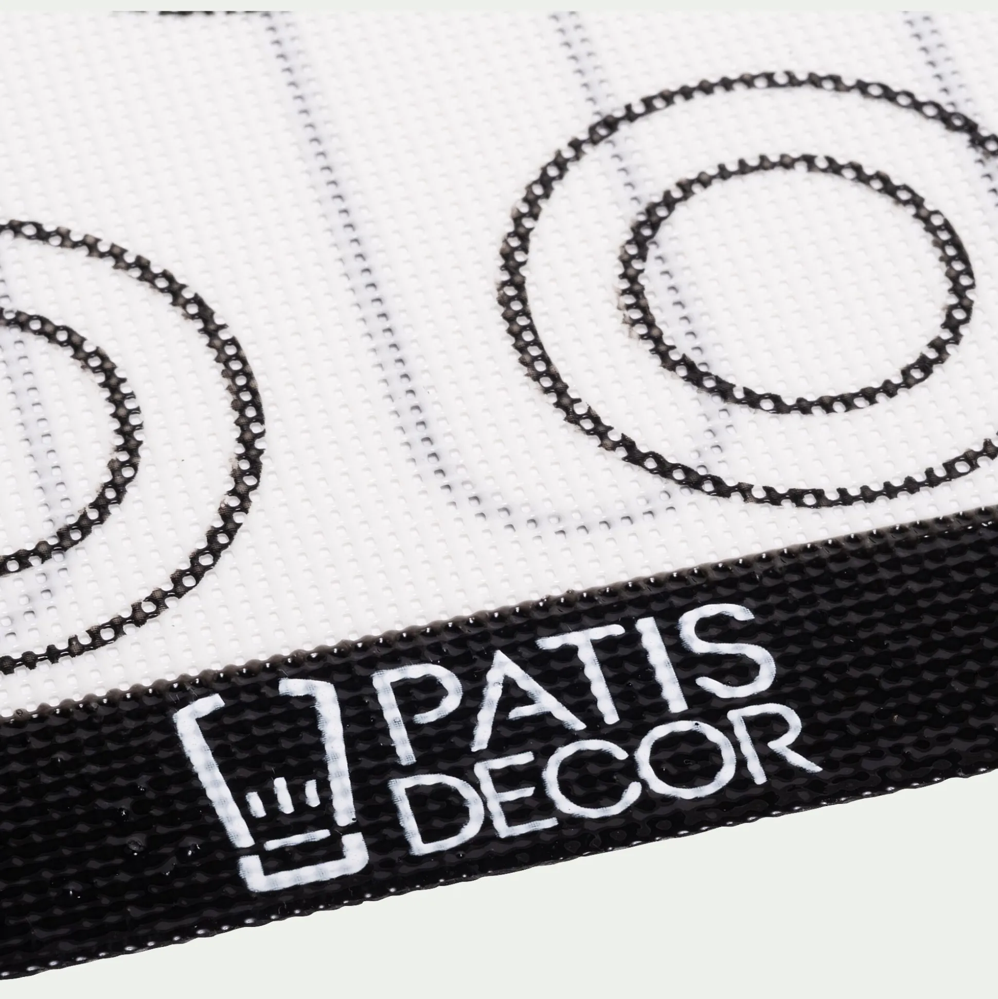 Tapis de cuisson en silicone spécial macarons & éclairs 40x30cm - transparent