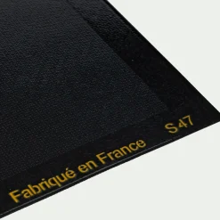 Tapis de cuisson multi-usages en fibre de verre et silicone 29,5x42cm - noir