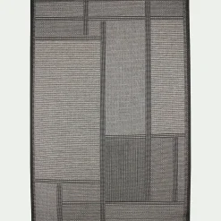 Tapis intérieur et extérieur - gris foncé 160x230cm