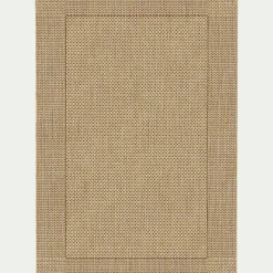 Tapis intérieur et extérieur - naturel 120x170cm