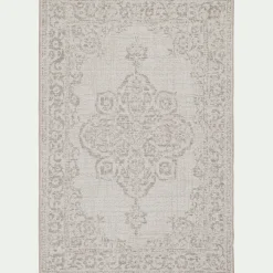 Tapis persan intérieur et extérieur - écru 120x170cm