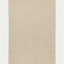 Tapis synthétique en 160x230cm - blanc écru
