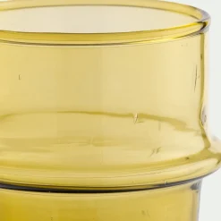 Tasse à espresso en verre recyclé 7,5cl - beige nèfle