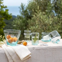 Tasse à espresso en verre recyclé 7,5cl - transparent