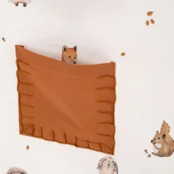 Tente de lit en coton l152xh106cm - blanc