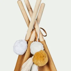 Tipi pour enfant - beige nèfle