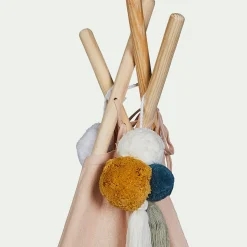 Tipi pour enfant - rose sable