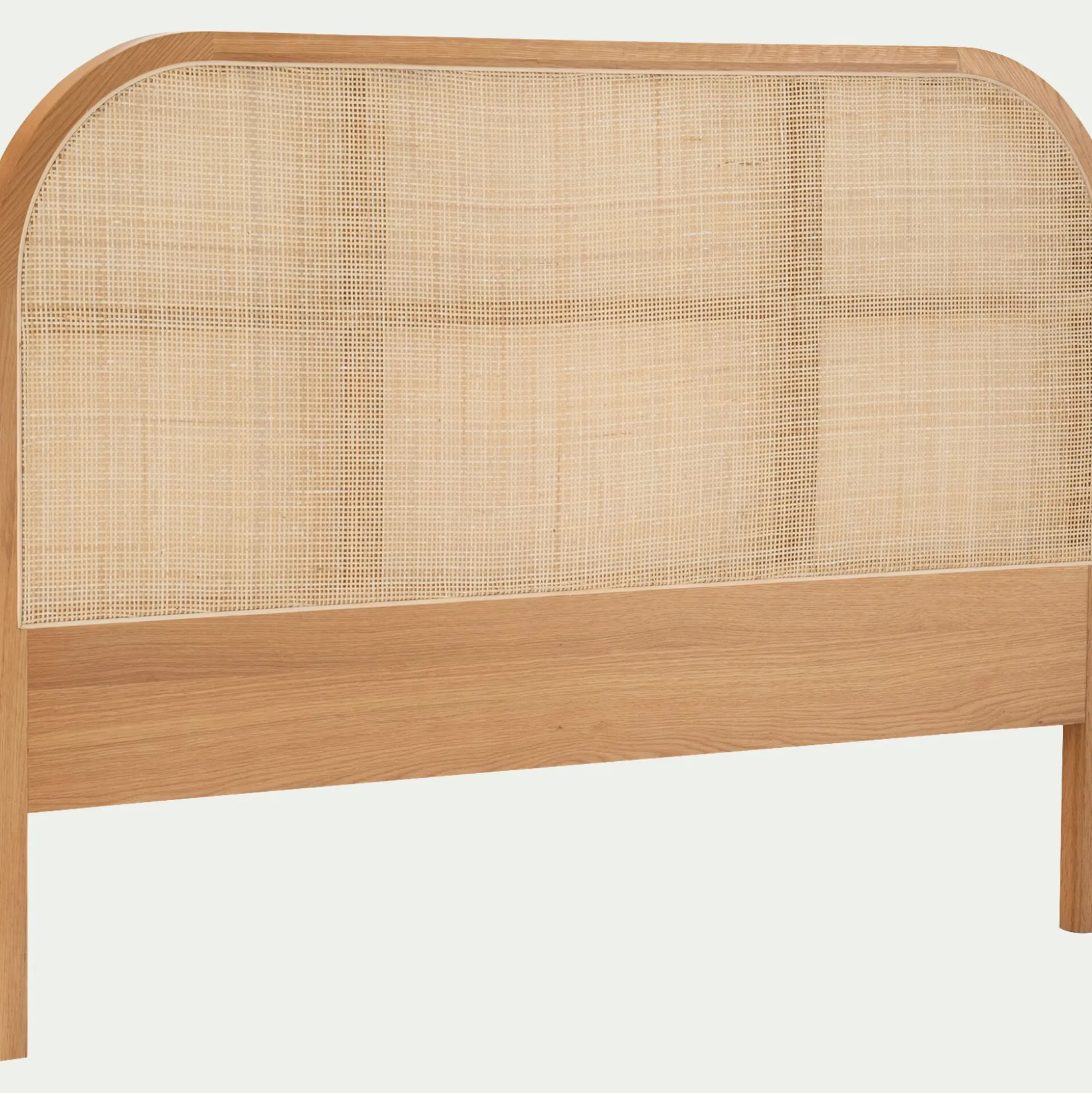 Tête de lit avec cannage L145cm - bois clair