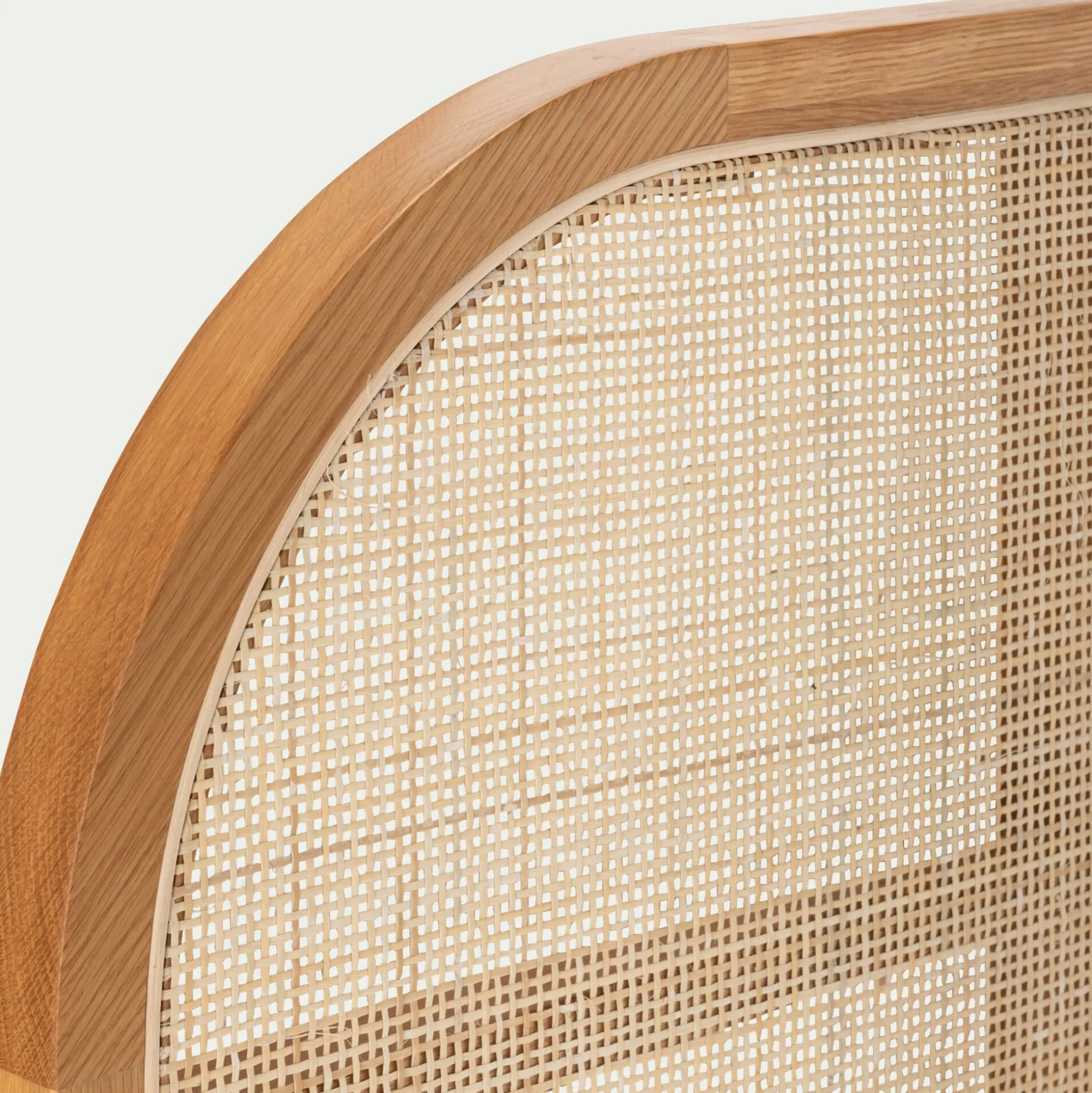Tête de lit avec cannage L145cm - bois clair