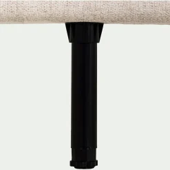 Tête de lit capitonnée en tissu L162cm - beige