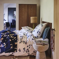 Tête de lit en chêne massif L168cm - bois foncé