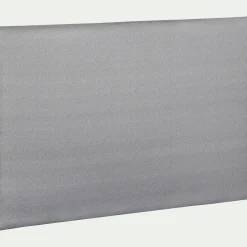 Tête de lit en tissu L160cm - gris