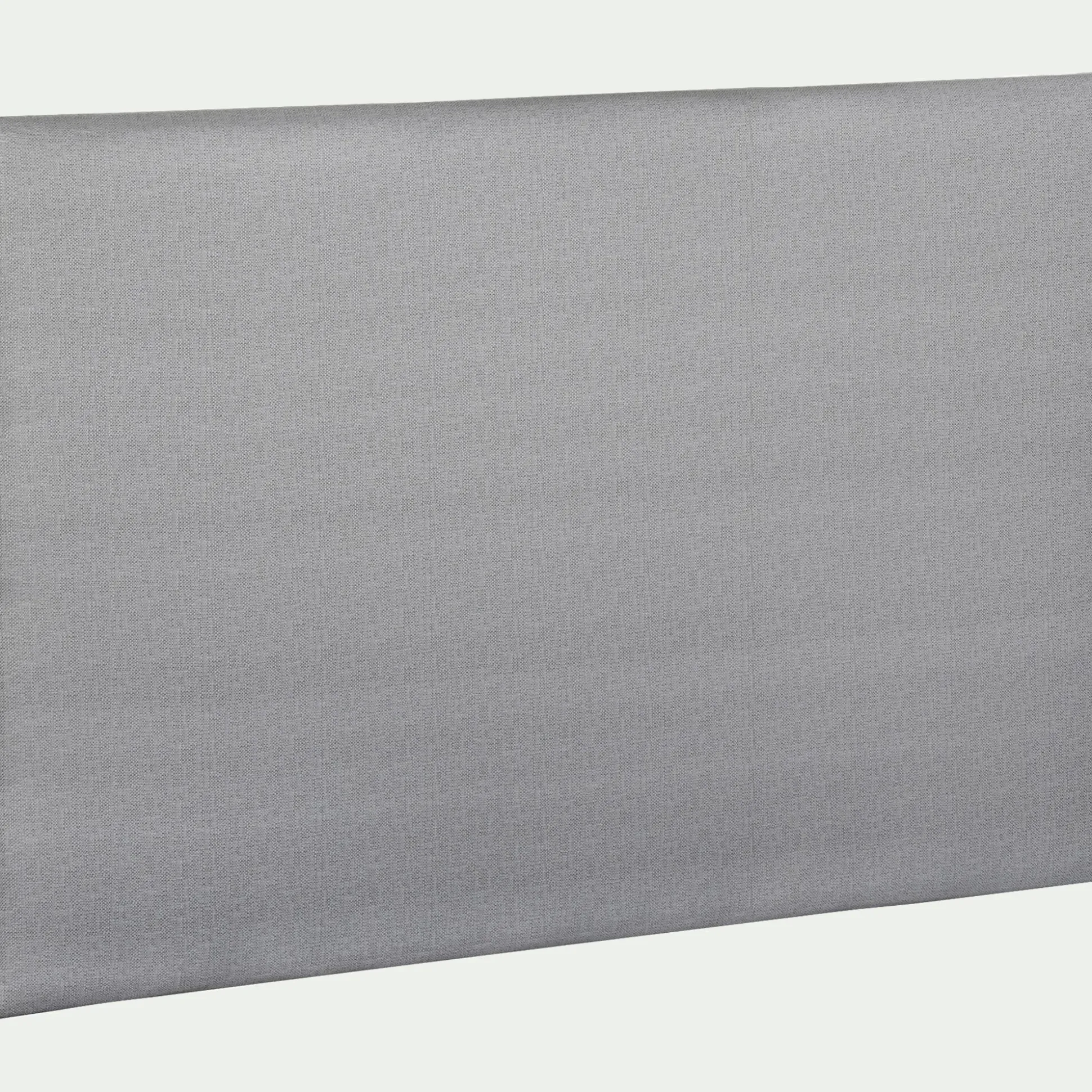 Tête de lit en tissu L160cm - gris