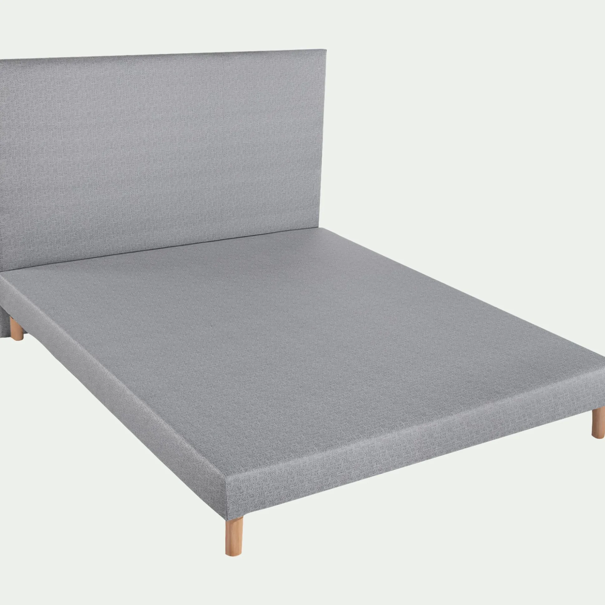 Tête de lit en tissu L160cm - gris