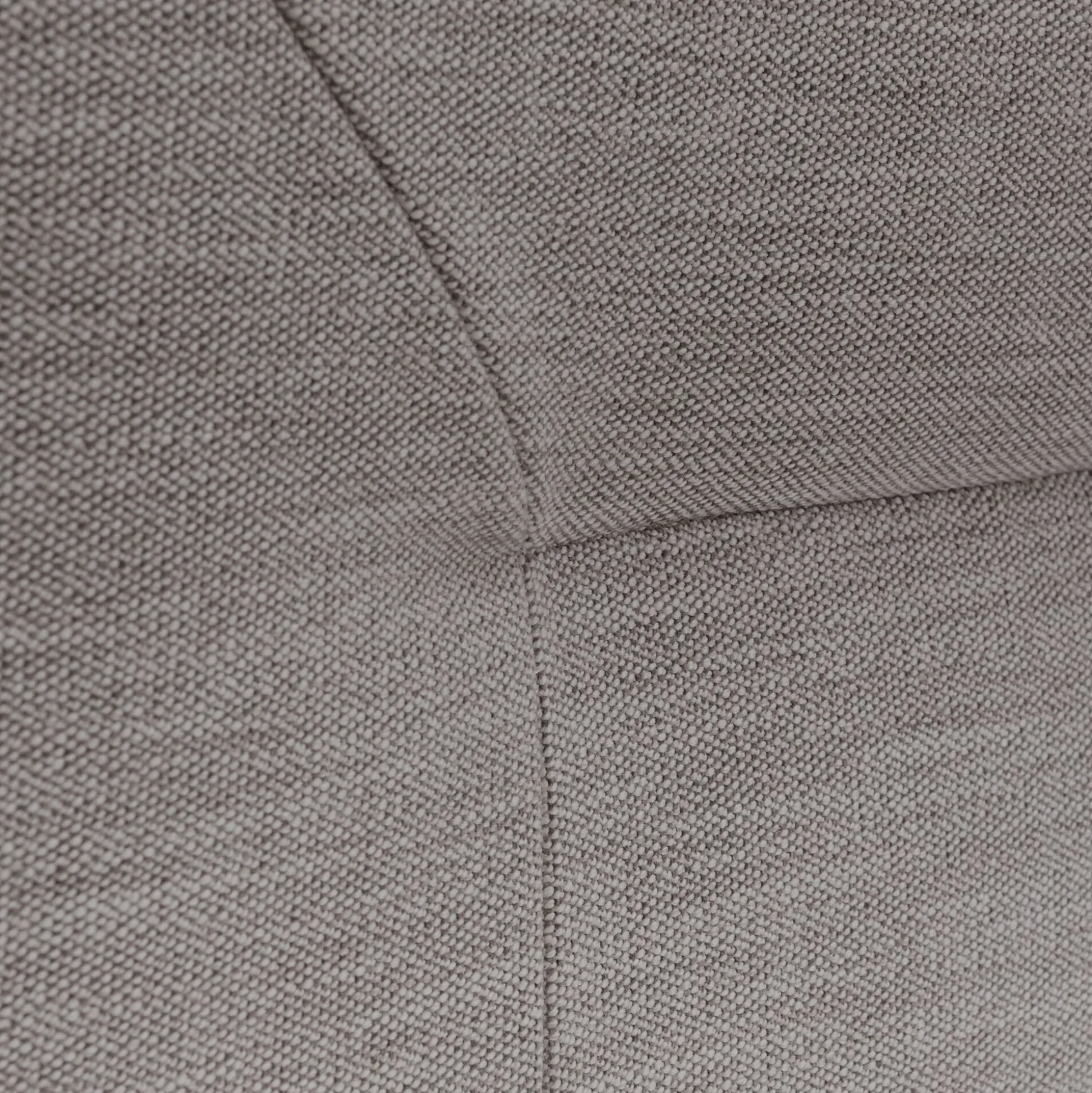 Tête de lit matelassée en tissu 160cm - gris granite