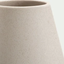 Vase classique en faïence H27cm - beige