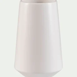 Vase classique en faïence H25cm - blanc ventoux