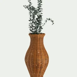 Vase classique en rotin H36cm - naturel