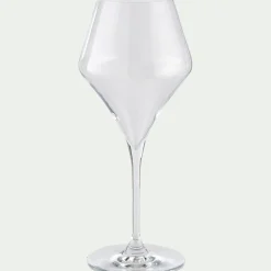Verre à pied en verre 38cl - transparent