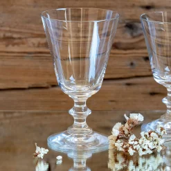 Verre à pied en verre 24cl - transparent