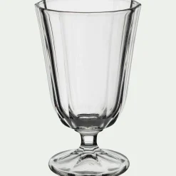 Verre à pied en verre 25cl - transparent