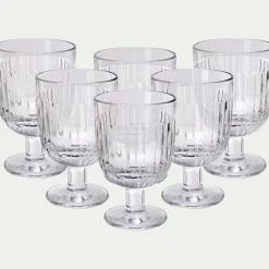 Verre à vin en verre sodocalcique 22cl - transparent