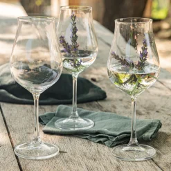 Verre a pied en verre 25cl - transparent