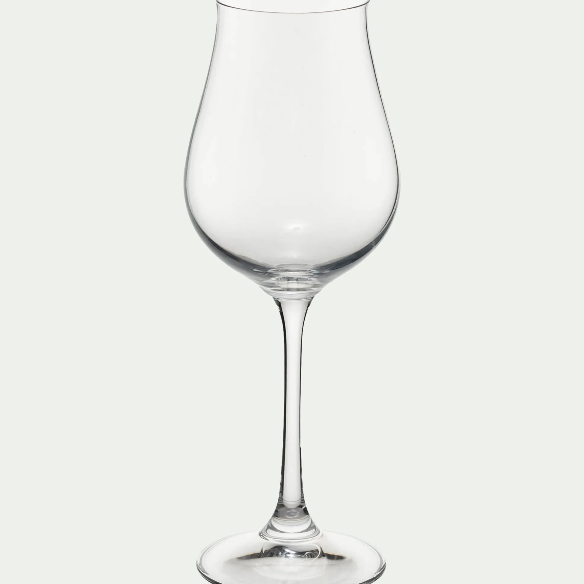 Verre a pied en verre 25cl - transparent