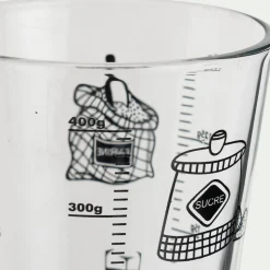 Verre doseur en verre 45cl - transparent