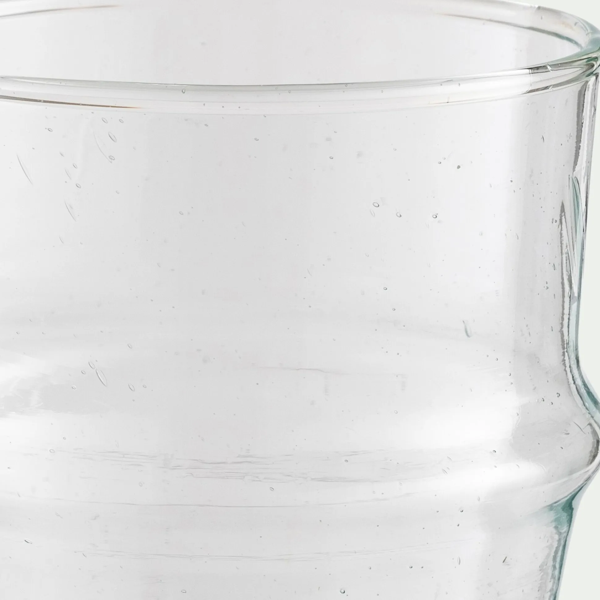 Verre marocain en verre recyclé 30cl - transparent